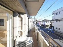 【神奈川県/川崎市中原区下小田中】ステイツ武蔵中原 バルコニー