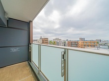 【神奈川県/川崎市中原区市ノ坪】ソルティア武蔵小杉 バルコニー