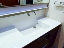 【神奈川県/川崎市中原区中丸子】リエトコート武蔵小杉イーストタワー 洗面所