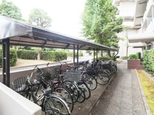 【神奈川県/茅ヶ崎市茅ヶ崎】パークタウン茅ヶ崎 10号棟 駐輪場