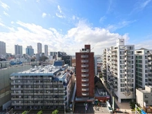 【神奈川県/川崎市中原区丸子通】シティハウス多摩川テラス 眺望：バルコニー中央から