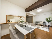 【神奈川県/川崎市中原区上小田中】ヒルズ武蔵中原グランステージ リビング・ダイニング