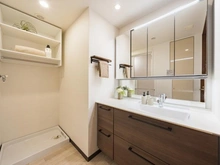 【神奈川県/川崎市中原区上小田中】ヒルズ武蔵中原グランステージ 洗面所