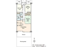 【神奈川県/川崎市中原区上小田中】ヒルズ武蔵中原グランステージ 間取り図