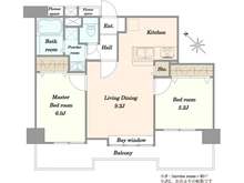 【神奈川県/横浜市西区浅間町】ガーデンシティ横浜 間取り図