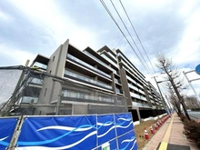【東京都/国立市富士見台】プラウドシティ国立 A棟 建築中の外観