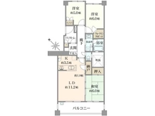【東京都/国分寺市内藤】グローヴテラス国立 間取り図