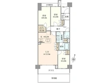 【東京都/目黒区中町】パークホームズ目黒中町 間取り図
