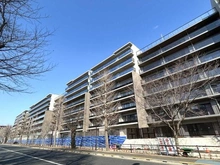 【東京都/国立市富士見台】プラウドシティ国立 G棟 建築中の外観