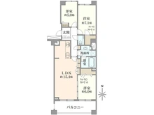 【東京都/国立市北】クレッセント国立・ディアナプレイス 間取り図