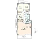 【東京都/国立市富士見台】プラネ国立さくら通り 間取り図