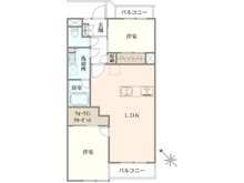 【東京都/国分寺市日吉町】ライオンズマンション国立第3 間取り図