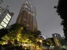 【東京都/北区滝野川】パークタワー滝野川 外観：夜の外観