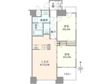 【東京都/府中市宮町】サンヴェール府中 間取り図