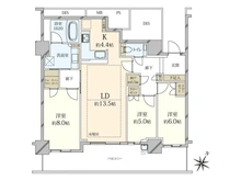 【兵庫県/神戸市東灘区住吉東町】住吉川リバーサイドフォーラム 間取り図