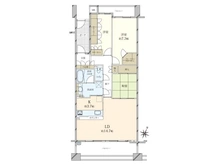 【兵庫県/芦屋市川西町】ヒルズ芦屋川グレースコート 間取り図