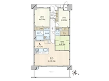 【兵庫県/神戸市灘区大石東町】アークレジデンス六甲道 間取り図