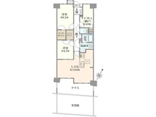 【兵庫県/神戸市東灘区本山南町】東急ドエル・アルス神戸・本山 間取り図
