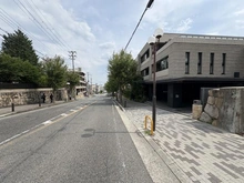 【兵庫県/神戸市灘区篠原北町】プラウド六甲篠原北町 前面道路