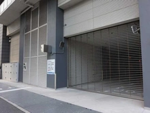 【兵庫県/神戸市東灘区住吉東町】住吉川リバーサイドフォーラム 駐車場:車両出入口