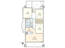 【兵庫県/西宮市下葭原町】ファミール西宮・夙川公園 間取り図