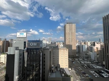 【大阪府/大阪市中央区東心斎橋】ブランズタワー・ウェリス心斎橋NORTH 眺望：住戸から東側の眺望