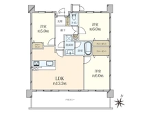 【兵庫県/神戸市灘区岩屋北町】リベール神戸灘壱番館 間取り図