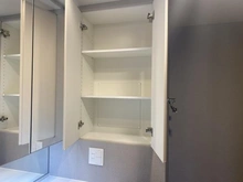 【兵庫県/神戸市中央区新港町】ベイシティタワーズ神戸WEST 収納：洗面室部分の収納です