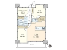 【兵庫県/神戸市東灘区住吉宮町】東急ドエル・アルス住吉駅前 間取り図
