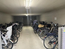 【兵庫県/神戸市東灘区魚崎南町】魚崎南パークホームズ弐番館 駐輪場