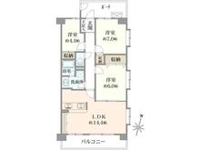 【東京都/足立区佐野】ハイホーム亀有 間取り図