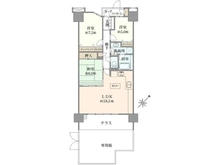 【東京都/葛飾区亀有】ザ・レジデンス東京イーストレジデンスI 間取り図