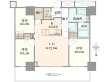 【東京都/葛飾区金町】プラウドタワー金町 間取り図