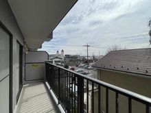 【埼玉県/春日部市中央】クラーク春日部壱番館 バルコニー