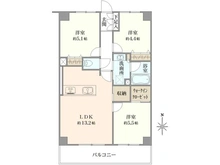 【埼玉県/草加市高砂】カルム草加 間取り図