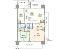 【東京都/葛飾区東立石】シティウィンズブライトゲート 間取り図
