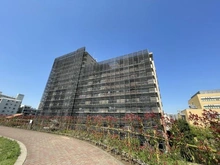 【東京都/足立区千住桜木】グランリオ 外観：大規模修繕中