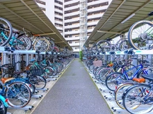 【東京都/荒川区南千住】東京フロンティアシティ アーバンフォートウエストブロック 駐輪場