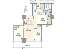 【東京都/葛飾区金町】プラウドタワー金町 間取り図