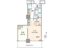 【東京都/葛飾区金町】プラウドタワー金町 間取り図