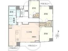 【東京都/足立区千住】ロワール北千住 間取り図
