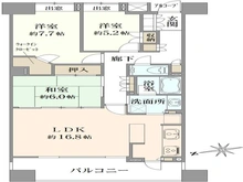 【東京都/足立区西新井栄町】レコシティ・プライム 間取り図