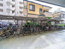 【東京都/足立区東保木間】デュオコート竹ノ塚 駐輪場