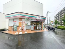 【東京都/足立区東保木間】デュオコート竹ノ塚 セブン-イレブン 足立東保木間店（現地より約97m）