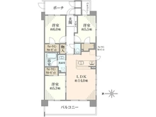 【東京都/足立区西新井】サンクレイドル西新井ヴィヴァーレ 間取り図