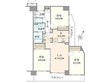 【東京都/足立区梅田】バームステージ梅島 間取り図