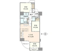 【東京都/荒川区南千住】レジデンシャルステートタワー南千住 間取り図