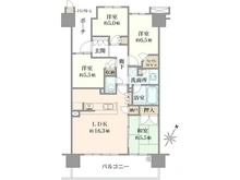 【東京都/葛飾区東金町】プラウドシティ金町アベニュー 間取り図