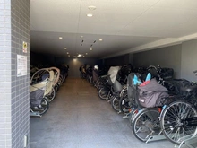 【東京都/江戸川区東小松川】ガーラ・レジデンス船堀 駐輪場