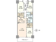 【東京都/足立区西新井栄町】レコシティ・グランデ 間取り図